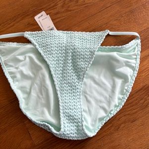 Arie teal bathing suit bottoms *will ship with top if both bought*